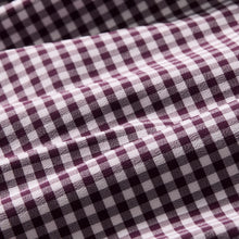 Load image into Gallery viewer, Mizzen+Main Leeward LS Dress Shirt / Eggplant Crew Gingham
