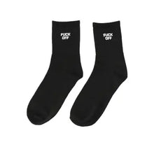 Load image into Gallery viewer, F**k off socks

