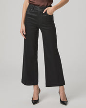 Load image into Gallery viewer, Paige Anessa Wide Leg Jean / Black Fog Luxe Coating
