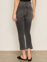 Load image into Gallery viewer, Sanctuary Astra Kick Crop Jean in Washed Black

