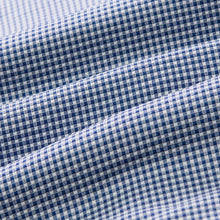 Load image into Gallery viewer, Mizzen + Main Halyard Long Sleeve Dress Shirt / Navy Peter Gingham
