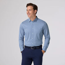 Load image into Gallery viewer, Mizzen + Main Halyard Long Sleeve Dress Shirt / Navy Peter Gingham

