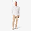 Mizzen+Main Leeward LS No Tuck Dress Shirt / White