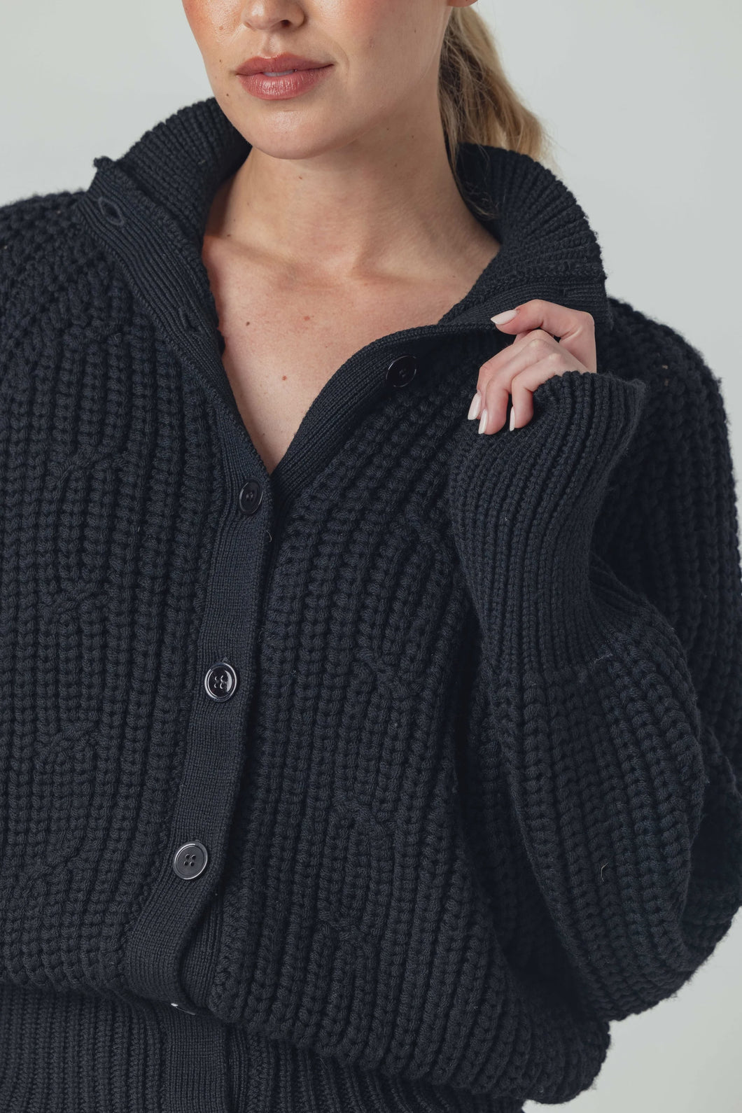 Sundays Briar Cardigan / Black