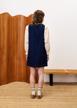 Load image into Gallery viewer, FRNCH Nala Robe Dress / Blue Nuit
