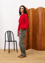 Load image into Gallery viewer, FRNCH Bobtail Pant / Leopard
