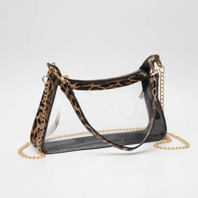 Clear Handbag With Two Detachable Straps