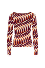 Load image into Gallery viewer, Misa Izma Top / Autumnal Wave
