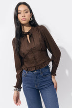 Load image into Gallery viewer, Adelyn Rae Lucy Bow Blouse
