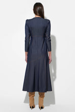 Load image into Gallery viewer, Adelyn Rae Jayne Denim Midi Dress / Denim Blue
