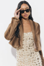 Load image into Gallery viewer, Adelyn Rae Folster Faux Fur Jacket / Brown
