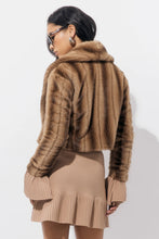 Load image into Gallery viewer, Adelyn Rae Folster Faux Fur Jacket / Brown
