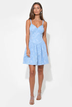 Load image into Gallery viewer, Adelyn Rae Myla Jacquard Denim Mini Dress
