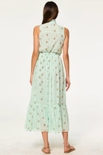 Load image into Gallery viewer, Misa Thebez Ruffled High-Neck Midi Dress
