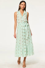 Load image into Gallery viewer, Misa Thebez Ruffled High-Neck Midi Dress
