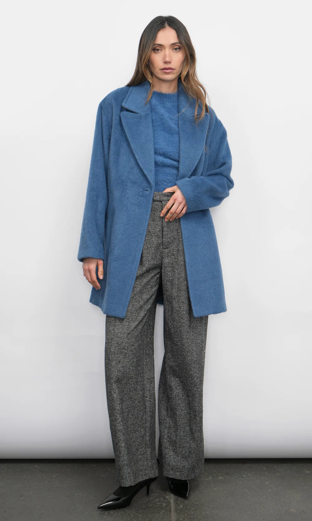 Greylin Bryce Coat / Denim Blue