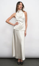 Load image into Gallery viewer, Greylin Paige Midi Slip Skirt / Pearl
