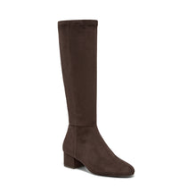 Load image into Gallery viewer, Silent D GOLD Stretch Microsuede Boot / Chocolate
