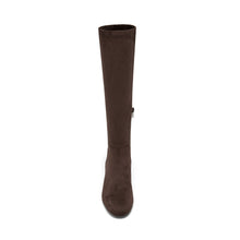 Load image into Gallery viewer, Silent D GOLD Stretch Microsuede Boot / Chocolate
