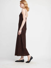 Load image into Gallery viewer, Self Contrast Gwen Slip Dress / Autumn Meadows
