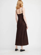 Load image into Gallery viewer, Self Contrast Gwen Slip Dress / Autumn Meadows
