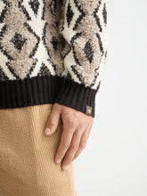 Load image into Gallery viewer, Scotch &amp; Soda Argyles Jacquard Dropped Shoulder Pullover / Mini Eggnog
