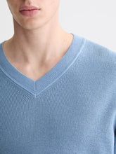 Load image into Gallery viewer, Scotch &amp; Soda Regular Fit Cotton Linen VNeck
