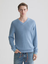 Load image into Gallery viewer, Scotch &amp; Soda Regular Fit Cotton Linen VNeck
