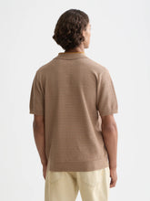 Load image into Gallery viewer, SCOTCH &amp; SODA Structured Knitted Regular-Fit Polo
