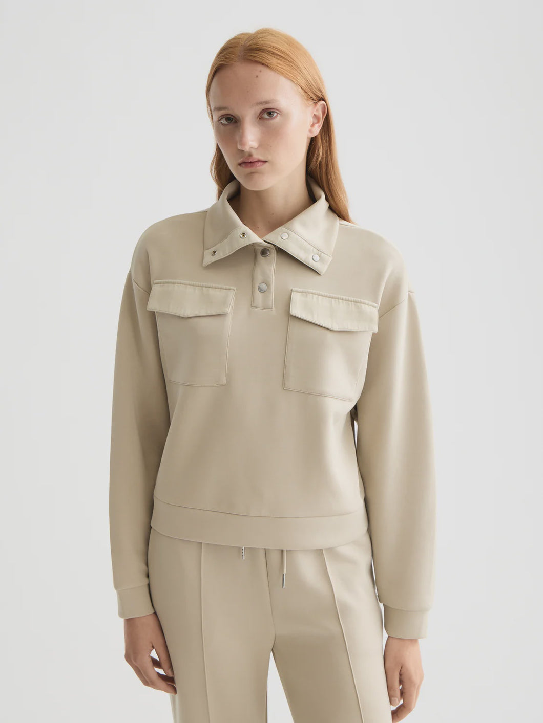 Scotch & Soda Tencel Utility Sweatshirt