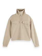 Load image into Gallery viewer, Scotch &amp; Soda Tencel Utility Sweatshirt

