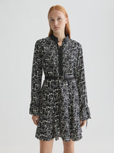 Load image into Gallery viewer, Scotch&amp;Soda Printed Long Sleeve Dress / Moon Gardening
