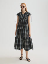 Load image into Gallery viewer, Scotch &amp; Soda Gathered Taffeta Midi Dress
