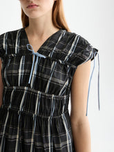 Load image into Gallery viewer, Scotch &amp; Soda Gathered Taffeta Midi Dress
