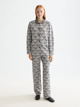 Load image into Gallery viewer, Scotch&amp;Soda Monogram Jacquard Knit Trousers / Silver/Gunmetal
