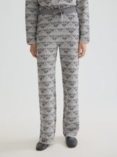 Load image into Gallery viewer, Scotch&amp;Soda Monogram Jacquard Knit Trousers / Silver/Gunmetal
