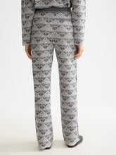 Load image into Gallery viewer, Scotch&amp;Soda Monogram Jacquard Knit Trousers / Silver/Gunmetal
