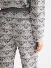 Load image into Gallery viewer, Scotch&amp;Soda Monogram Jacquard Knit Trousers / Silver/Gunmetal
