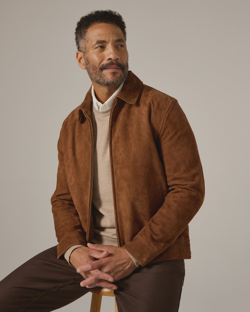 7 Diamonds Outback Suede Jacket / Brown