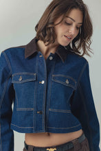 Load image into Gallery viewer, Sundays Klea Jacket / Denim Chocolate
