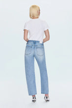 Load image into Gallery viewer, Pistola Lexi Mid Rise Bowed Straight Ankle / Aries Studs
