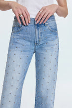 Load image into Gallery viewer, Pistola Lexi Mid Rise Bowed Straight Ankle / Aries Studs
