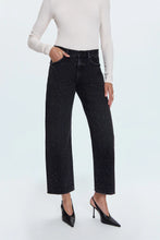 Load image into Gallery viewer, Pistola Lexi Mid Rise Bowed Straight Jean
