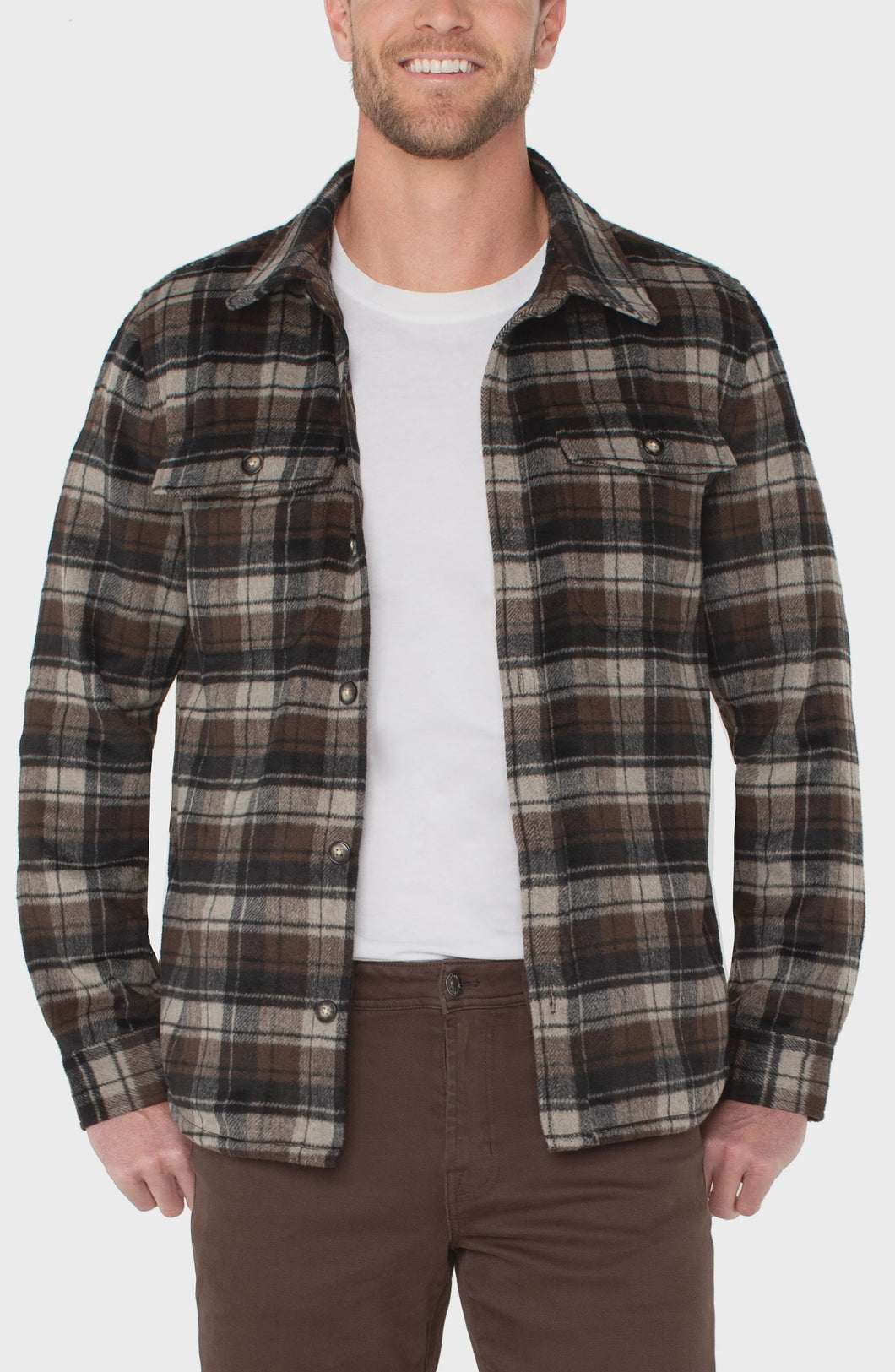 Liverpool Shirt Jacket / Putty Brown
