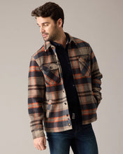 Load image into Gallery viewer, Flag &amp; Anthem Midland Brushed Plaid Shirt Jacket
