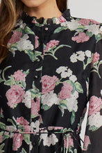Load image into Gallery viewer, Lucy Paris Nina Mini Dress / Black Floral
