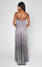 Load image into Gallery viewer, Mumu Athena Maxi Dress / Pleated Silver
