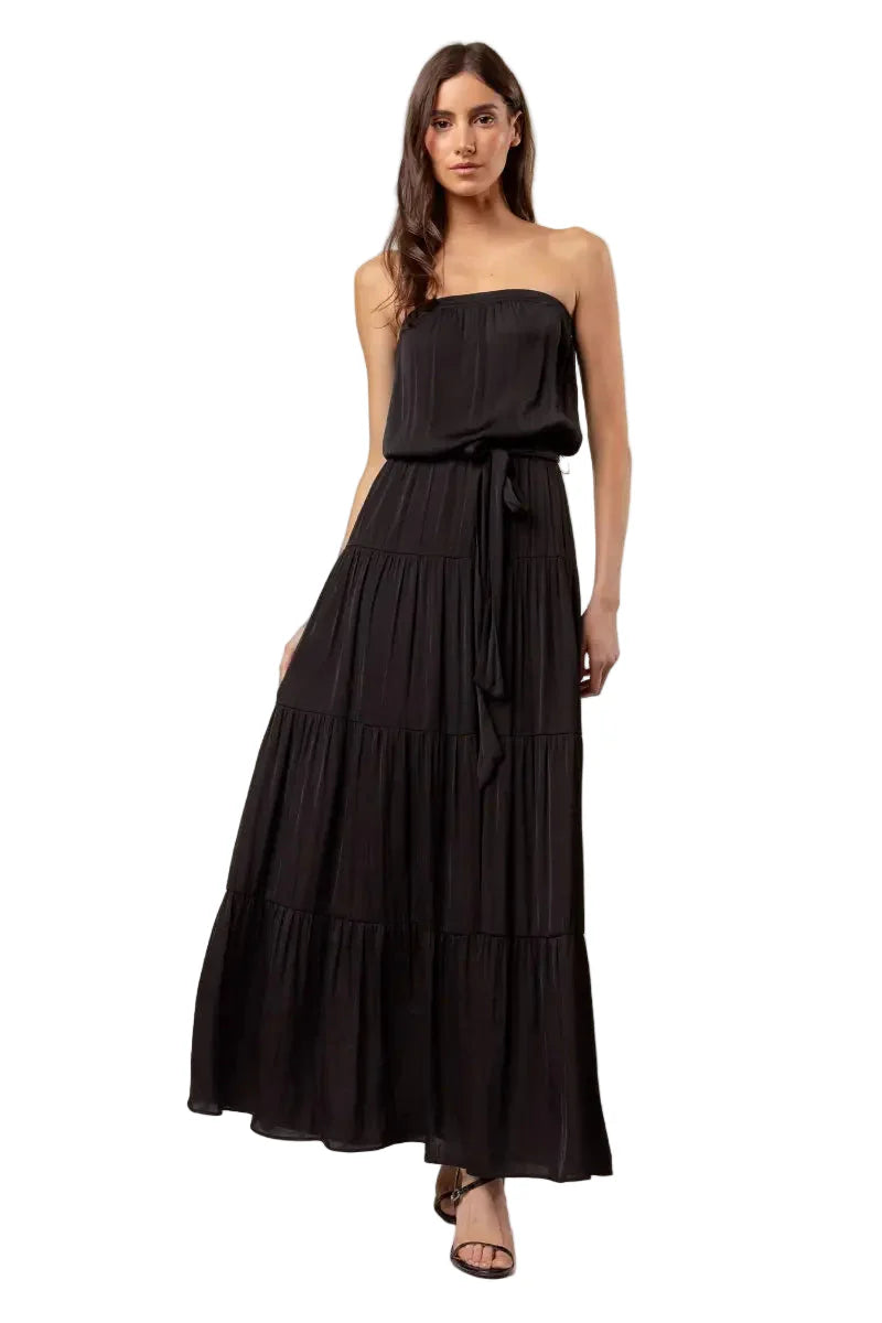 NZ Maxi Tiered Tube Dress – Posh Boutique Nashville