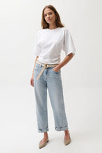 Load image into Gallery viewer, Pistola Kacey Mid Rise Cuffed Jean
