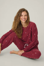 Load image into Gallery viewer, P.J. Salvage Hold Your Horses Long Sleeve / Port
